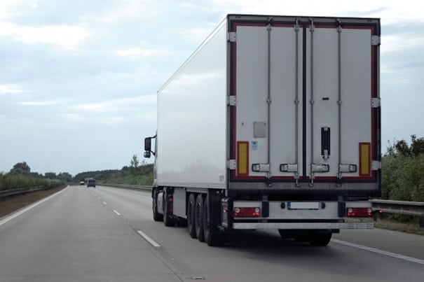 Camion transport de marchandise en europe